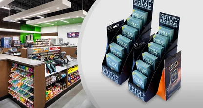 Los exhibidores de mostrador: Publicidad en posiciones estratégicas