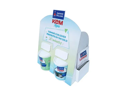 Exhibidor c/muestras pintadas Kem
