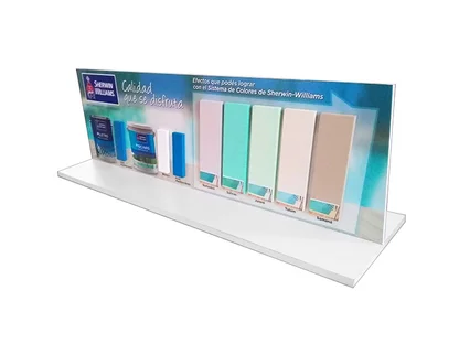 Exhibidor c/muestras pintadas Sherwin Williams