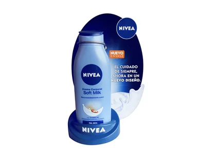 Probador Nivea Soft Milk