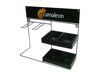 Exhibidor peroques c/bandeja