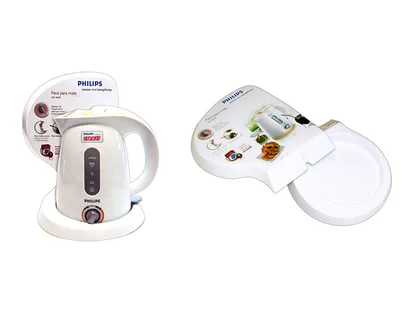 Exhibidor Philips Pava eléctrica