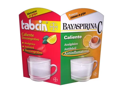 Exhibidor Tabcin-Bayaspirina