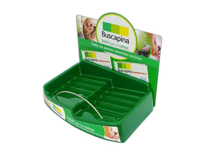 Bandeja exhibidora Buscapina