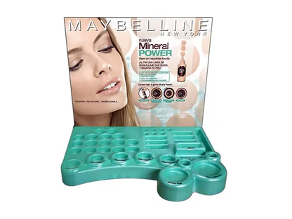 Exhibidor Maybelline Mineral Power