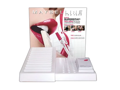 Exhibidor Maybelline superstay